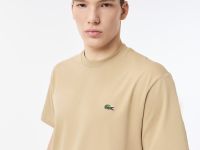 Мужская хлопковая футболка Lacoste с коротким рукавом
