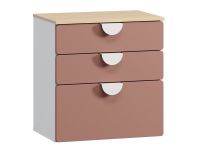 Комод детский Милна 2-60x65 Розовый