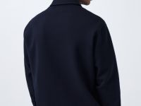 Рубашка из ткани интерлок, Синий