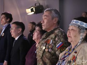 Знамя «Арктической эстафеты Победы» передали Анабарскому району