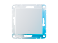 Умный выключатель Sber одноклавишный, белый.