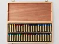 Набор масляной пастели Sennelier 50 цв, в деревянной коробке