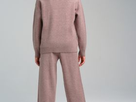 Комплект трикотажный для девочек: джемпер, брюки