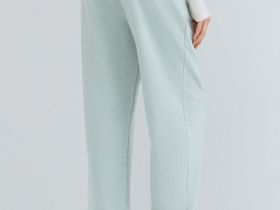 Джоггеры из мягкого трикотажа, Зеленый