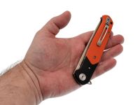 Складной нож VN Pro K663-2, сталь D2, рукоять G10, оранжевый