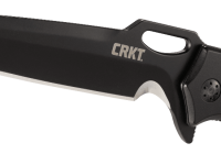 Складной нож CRKT 7050 Septimo, сталь 8Cr13MoV Black Oxide Finish Combo Edge, рукоять алюминий/резиновые вставки