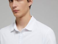 Спортивное поло с коротким рукавом