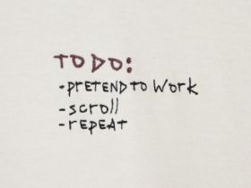 Футболка с текстовой вышивкой, Белый