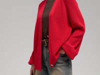 Свободный кардиган из хлопка