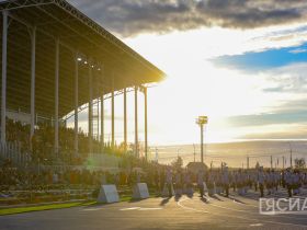 Игры начались. Зажжён огонь XXII Спартакиады по национальным видам спорта