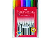 Набор ручек капиллярных Faber-Castell "Grip" 0,4 мм, 10 цв