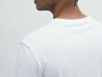 Футболка с V-образным вырезом, Белый