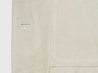 Короткая куртка из натуральной замши, Бежевый