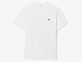 Мужская футболка Lacoste классического кроя из органического хлопка