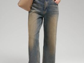 Джинсы прямого кроя