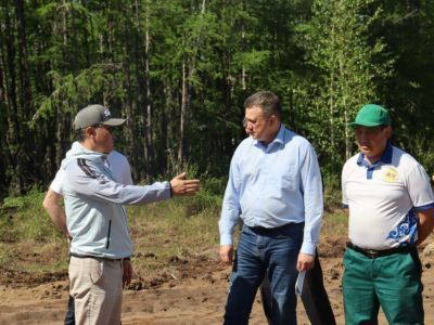 В Якутии с рабочим визитом находится заместитель руководителя Рослесхоза