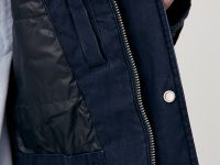 Утепленная парка с капюшоном