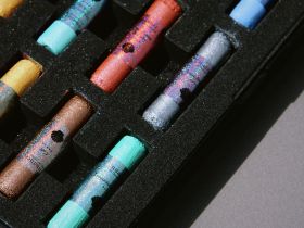Набор пастели сухой жемчужной nuance. "?clat de Perles", 24 шт. в кейсе