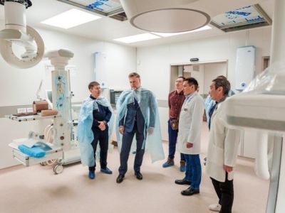 Кирилл Бычков проверил готовность к открытию кардио-сосудистого центра Якутии