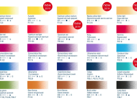 Набор акварели "Белые ночи" 35 цветов в металлическом пенале