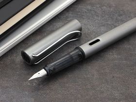 Ручка перьевая LAMY 026 al-star, M Графит