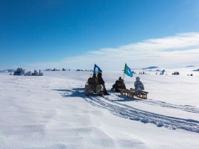 Арктическая снегоходная экспедиция "К Каменным Людям Сундуруна через кряж Суор Уйата"