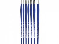 Кисть синтетика №16 овальная Da Vinci "Forte-Acrylics" 8650 длинная ручка