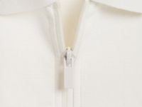 Поло с воротником на молнии для мальчиков, Бежевый