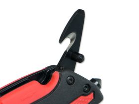 Складной нож Boker Plus Savior 1, сталь Sandvik 12С27, рукоять термопластик FRP, чёрно-красный