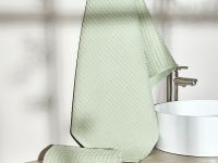 Полотенце вафельное Lorgo, зеленое