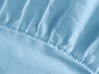 Простыня на резинке Cloudless blue