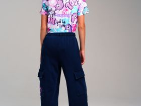 Брюки трикотажные для девочек