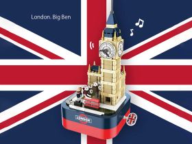 JK1201 Конструктор Музыкальная шкатулка с Биг-Беном