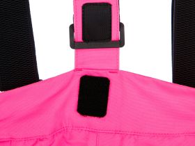 Брюки текстильные с полиуретановым покрытием для девочек