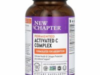 New Chapter, комплекс с ферментированным активированным витамином C, 180 вегетарианских таблеток