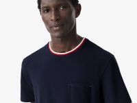 Мужская футболка для дома Lacoste из хлопка