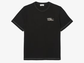 Мужская футболка Lacoste классического кроя из органического хлопка