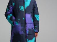 Пальто текстильное с полиуретановым покрытием для девочек