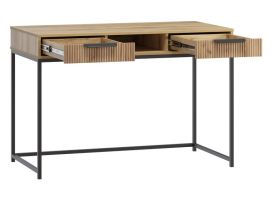 Стол Леванте-3 120x60 Дуб Золотистый/Черный