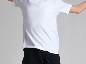 Комплект для занятий спортом: футболка, шорты, сумка-мешок для девочки