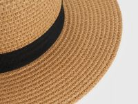Соломенная шляпа, Бежевый
