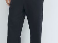 Трикотажные прямые брюки, Синий