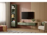 ТВ-тумба подвесная Дигарс 163x21 Оливковый