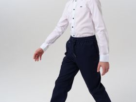 Брюки текстильные для мальчиков (джогеры)