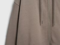 Базовая толстовка на молнии, Бежевый