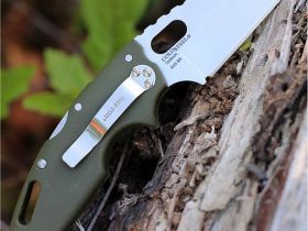 Нож складной Cold Steel Tuff Lite, сталь AUS-8A, рукоять grivory, зеленый