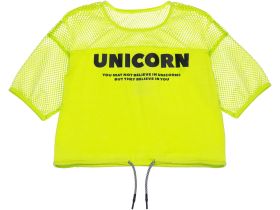 Фуфайка трикотажная для девочек (футболка)