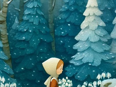 Спектакль &quot;Двенадцать месяцев&quot;, новогодняя ёлка