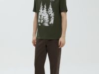 Футболка из хлопка с принтом