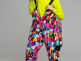 Комбинезон текстильный с полиуретановым покрытием для девочек